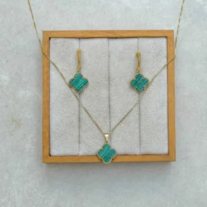CONJUNTO TREVO VERDE BOREAL INSP. VANCLEEF